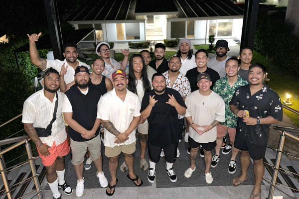 Bachelor Party group getting ready to head out to Jaco Nightlife Scene