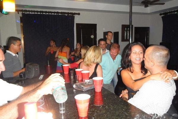 House party at Casa Ponte in Jaco