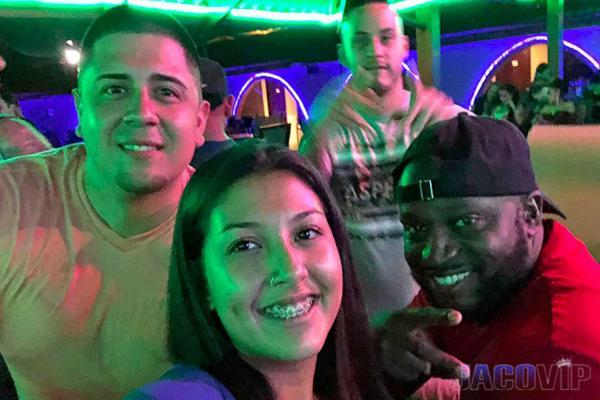 Jaco VIP Concierge with group at Cocal Casino in Jaco Nightlife