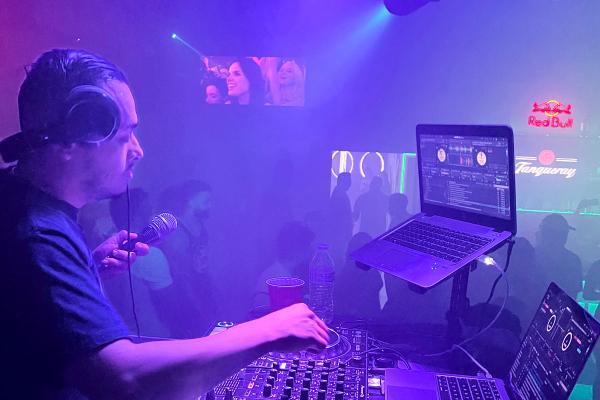 DJ at Republik Nightclub in Jaco Costa Rica