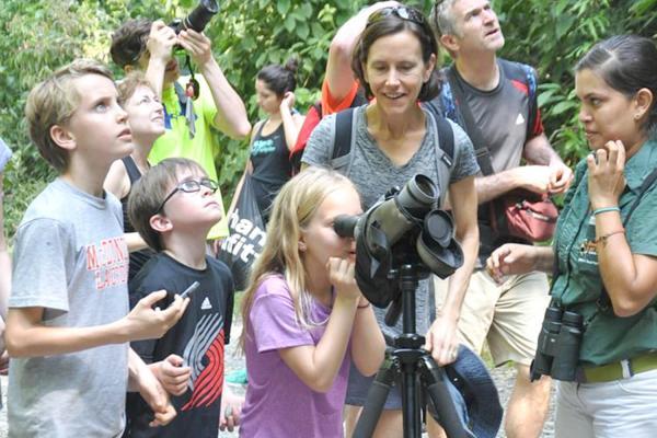family on tour in manuel antonio costa rica