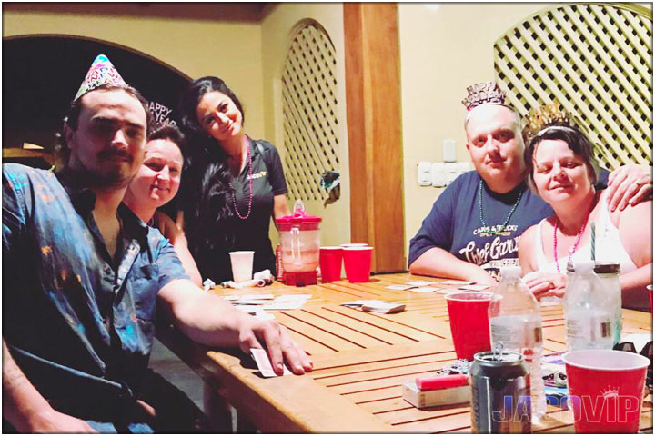 Birthday dinner with family