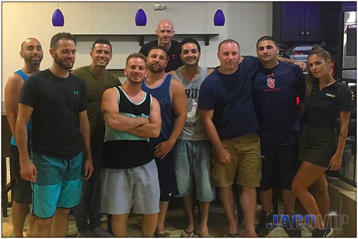 Bachelor Party Group with Concierge