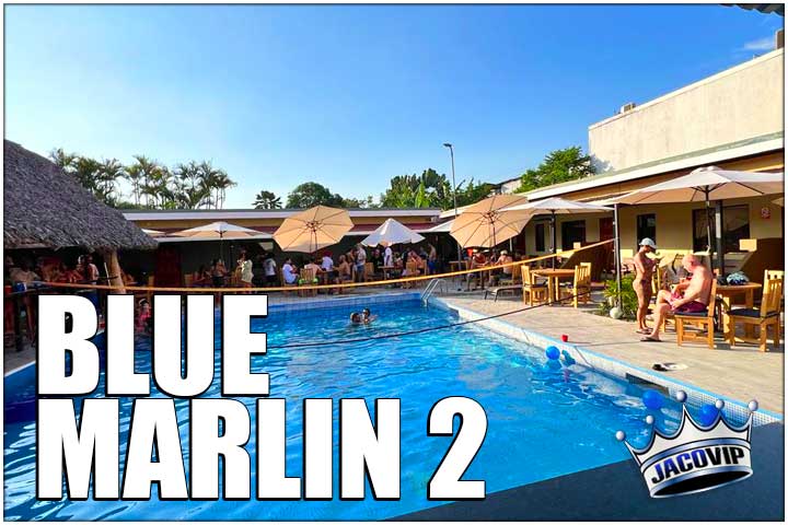 Blue Marlin 2 swimming pool and guests