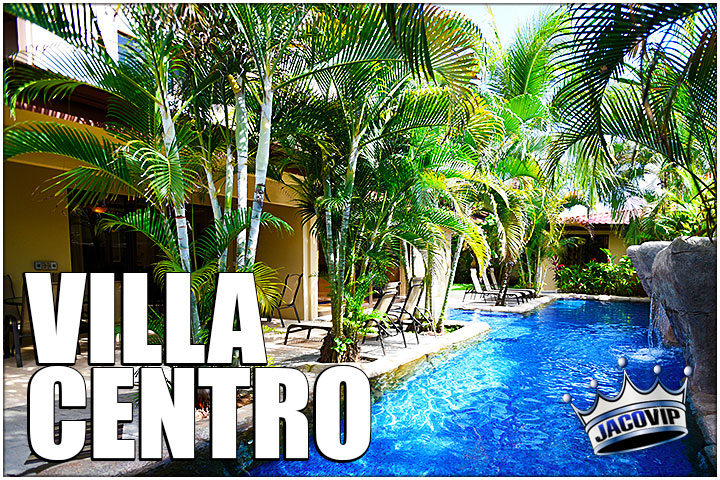 Long pool at Villa Centro in Ricos y Famosos neighborhood