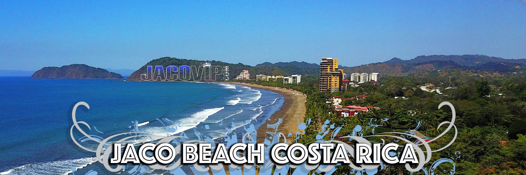 Sky View of Jaco Beach, Costa Rica Vacation Rentals