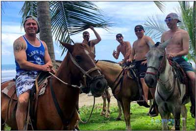 Jaco Los Sueños horse back riding tour