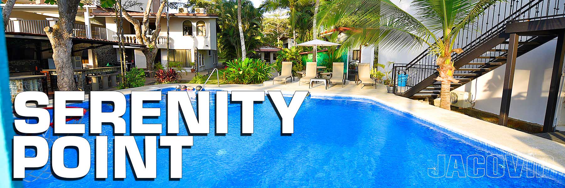 Serenity Point Jaco beach front 15 bedroom Vacation Rental villas