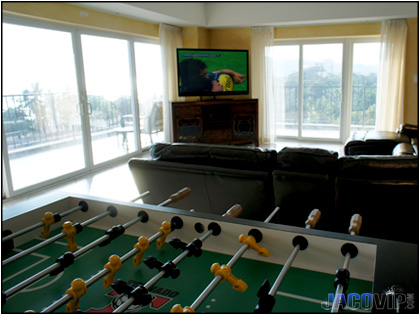 Vista Mar Living Room with Foosball