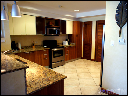 Kitchen at condo