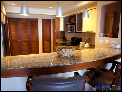 Living Room at Vista Mar condo  in Jaco Costa Rica