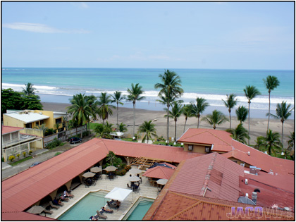 Living Room at Vista Mar condo  in Jaco Costa Rica
