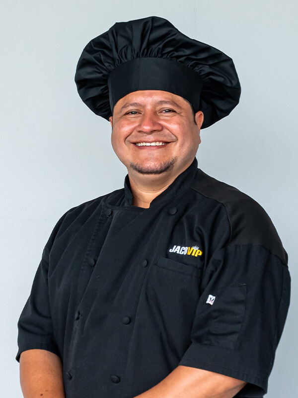 Chef Juan Carlos, Head Chef at JacoVIP