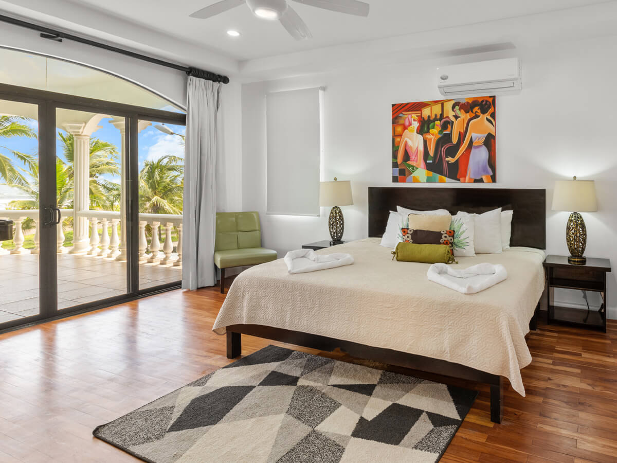 North Beach Villa beachfront vacation rental with private pool and direct beach access in Jaco, Costa Rica