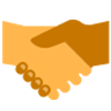 Handshake icon for Hospitality First