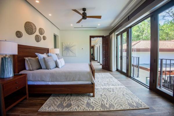 View of bedroom 1 at Casa Aurora in Los Suenos