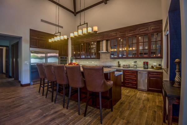 Kitchen area view at Casa Aurora