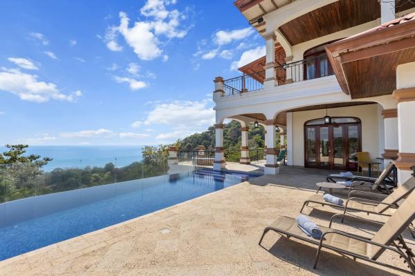 lounge chairs pool side