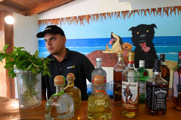 Jaco VIP bartender at Casa Cortes