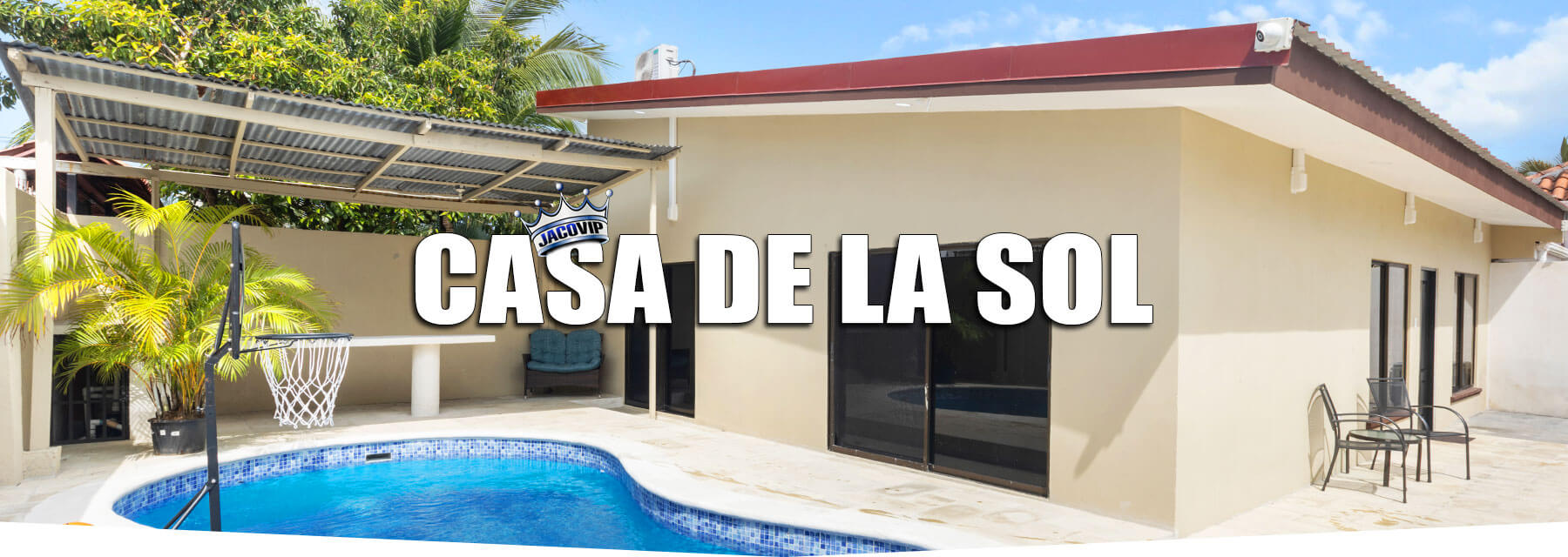 Costa Rica vacation rental at Casa De La Sol in Jaco Beach