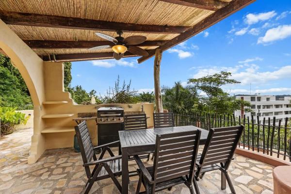 rooftop rancho with dining table