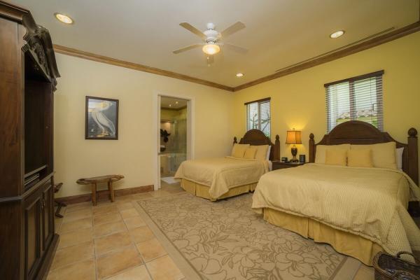 View of Bedroom #3 at Casa Oasis in Los Suenos