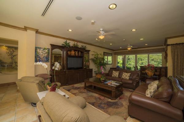 View of the living area at Casa Oasis