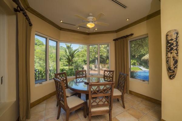 View of the dining room at Casa Oasis