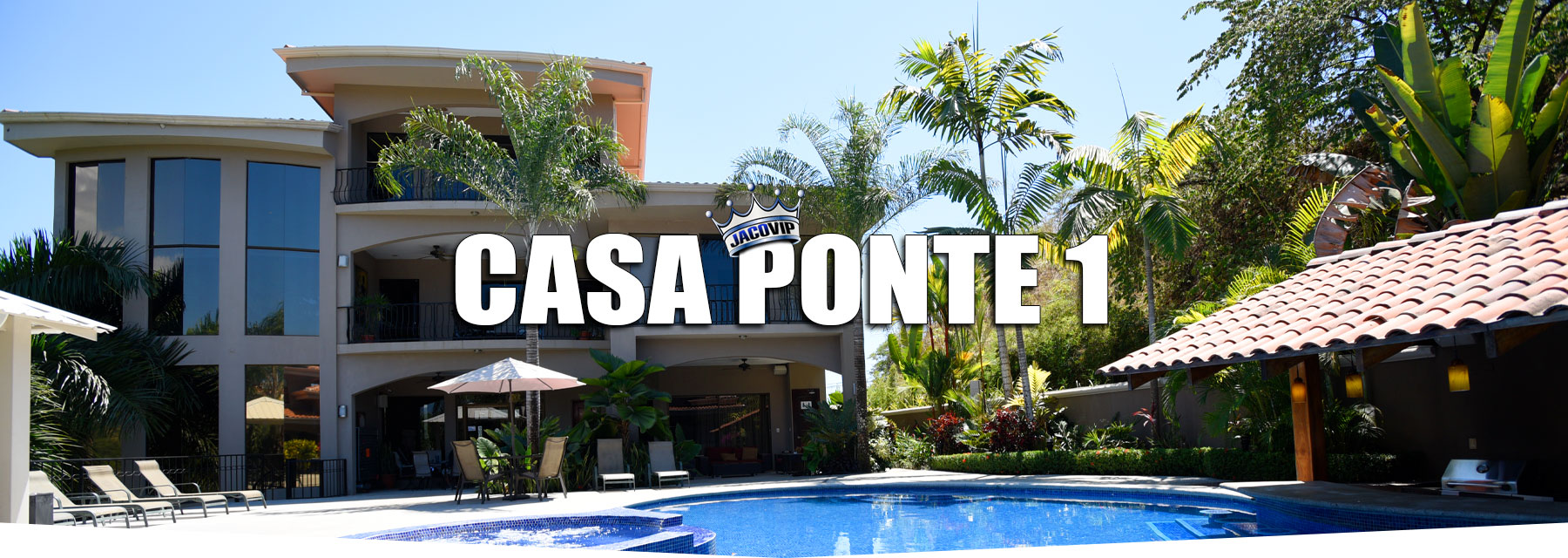 Casa Ponte Jaco Beach Costa Rica vacation rental villa