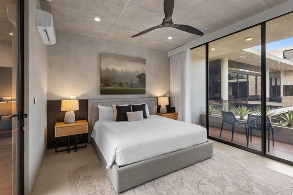 Bedroom 4 with 1 King Bed Aquarius Villa Sirena Jaco Beach