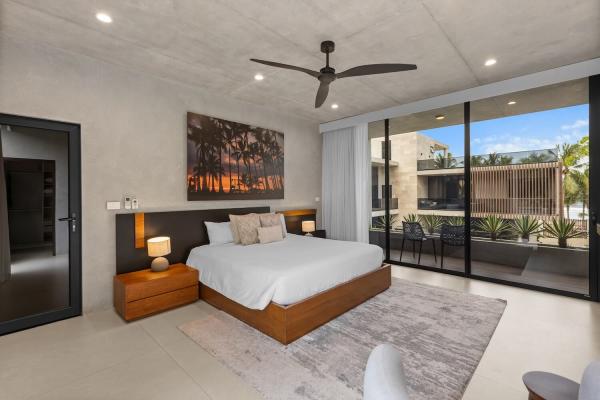 Bedroom 5 with 1 King Bed Aquarius Villa Sirena Jaco Beach