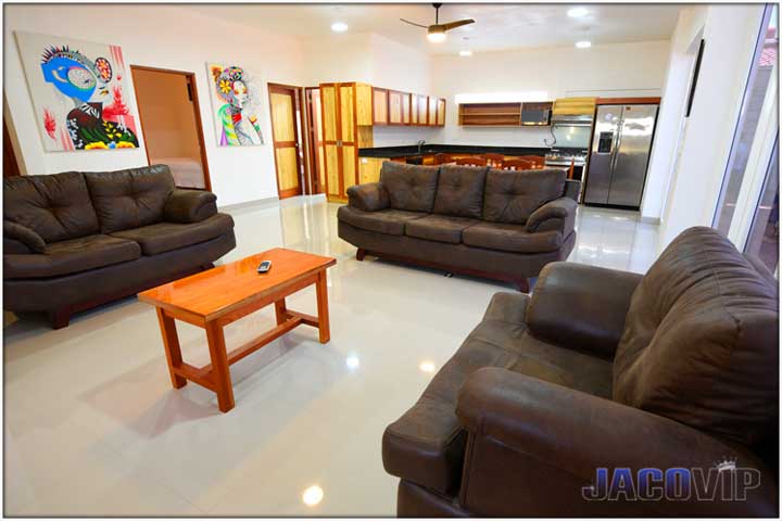 # sofas in living room area