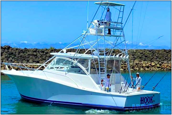 Hook is a 43' Luhts Sport Fishing Boat in Los Sueños Marina