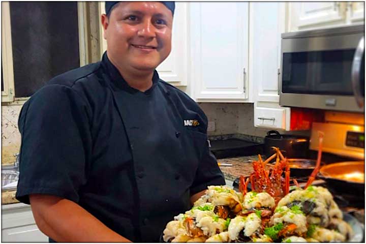 Chef win Costa Rica with large seafood platter