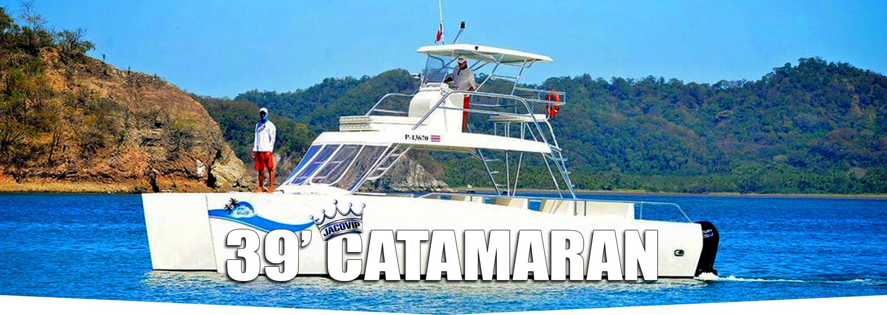 Accessible boat rental in Costa Rica