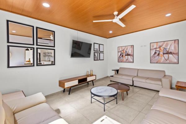 Living Room at Lime House La Limonera vacation rental in Jaco Costa Rica