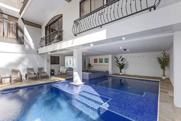 Tropical pool view