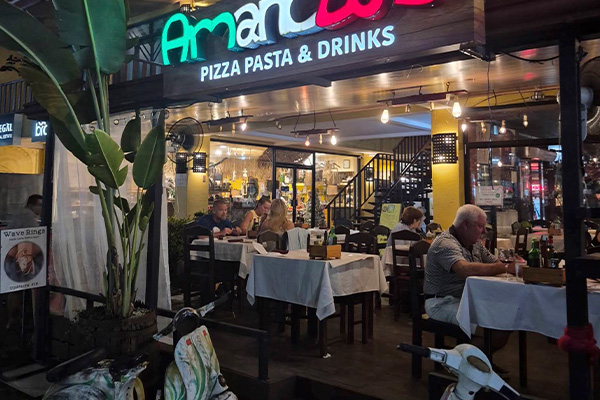 Amancio's Italian restaurant Jaco Beach
