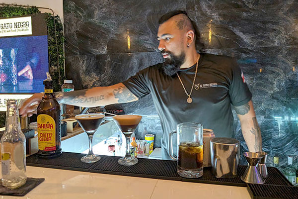 El Gato Negro bar Jaco Beach