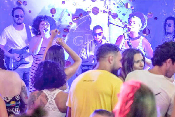 Green Room live music venue Jaco Beach