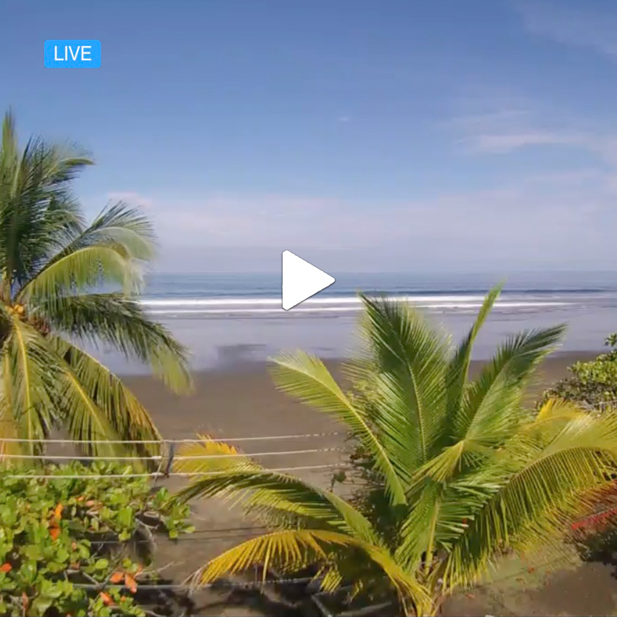 Jaco beach live HD webcam still