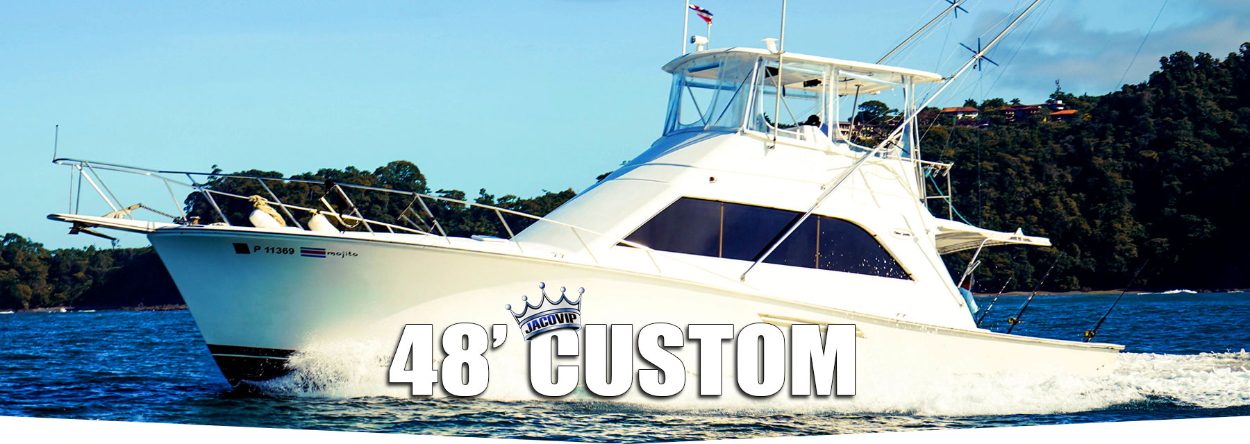 48 foot fishing boat and party boat rental