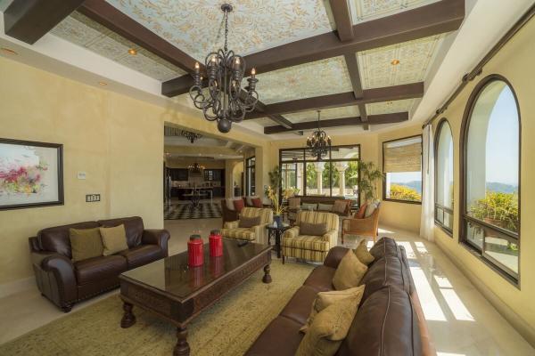 Living room at Casa Puesta Del Sol