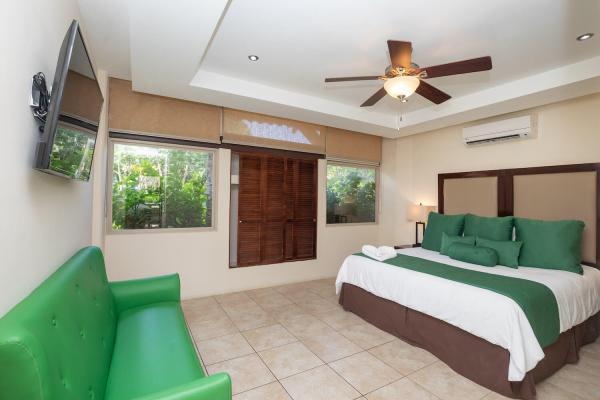 View of the bedroom 2 at Rancho de Suenos in Costa Rica