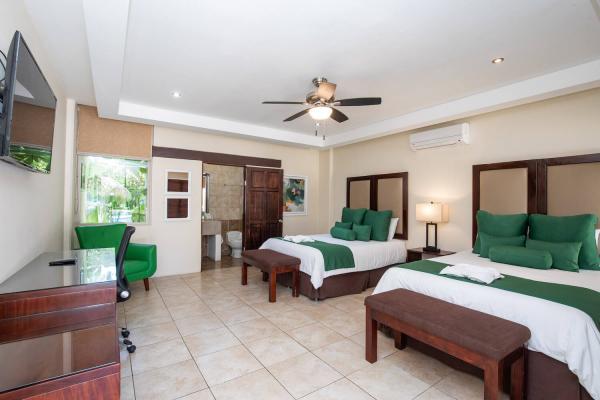 View of the bedroom 6 at Rancho de Suenos in Costa Rica