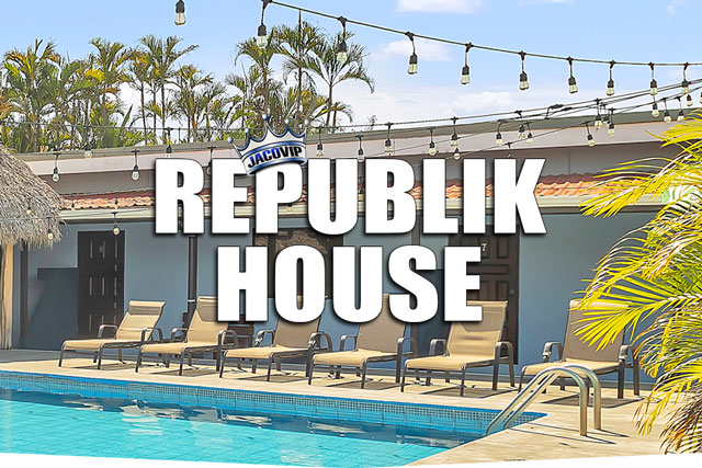 republik house vacation rental in jaco costa rica