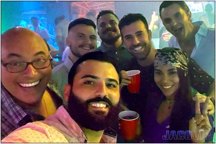 Bachelor party group with jaco vip concierge in Costa Rica