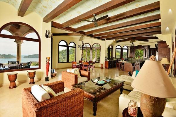 Ocean view main living room at Casa Solara