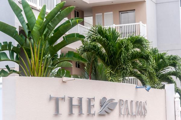 Entrance to The Palms in Jaco Costa Rica