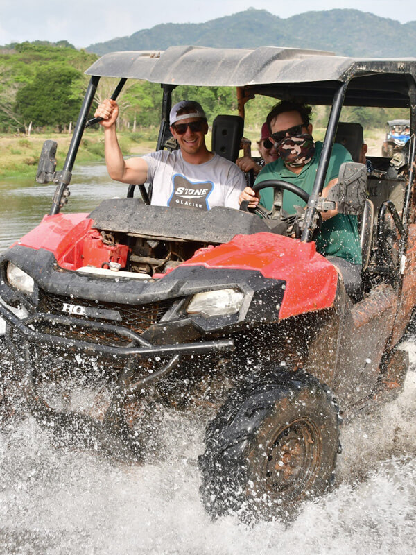 ATV tour through the jungle near Jaco Beach, Costa Rica